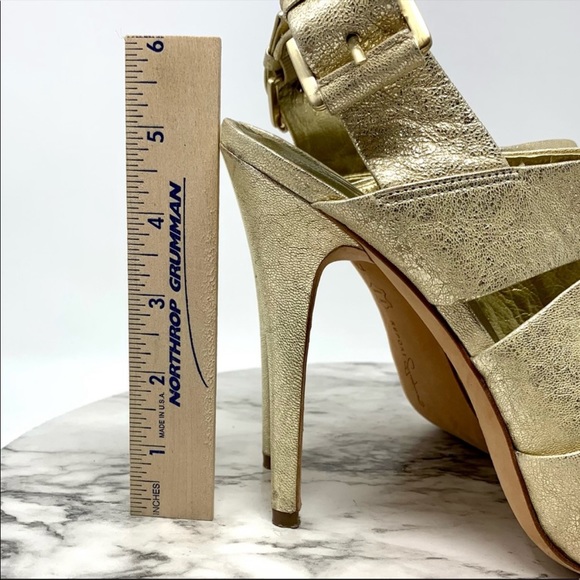 Report Signature Newbury 2 metallic gold pumps 7.5 - Picture 9 of 9